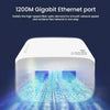 Ripetitore WiFi, Amplificatore WiFi Bianco 1200Mbps Doppia Banda 2.4G/5G AILKIN