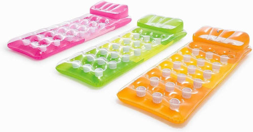 Materassino 18 Buchi 3 Colori Assortiti 188x71cm