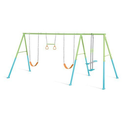 Altalena intex 44130 set giochi 4 funzioni azzurro e verde azzurro e v