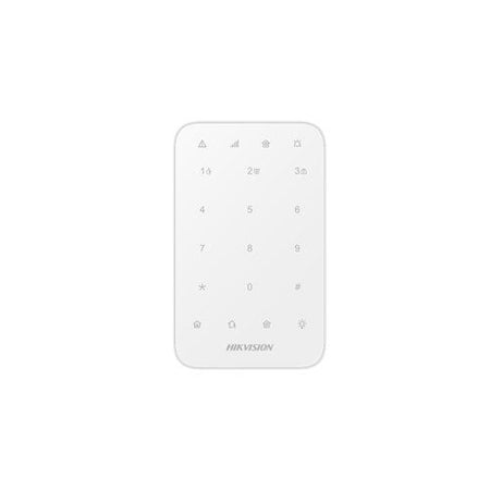 Hikvision tastiera led per ax pro portata 1200mt batteria 3 anni - ds-pk1-e-we