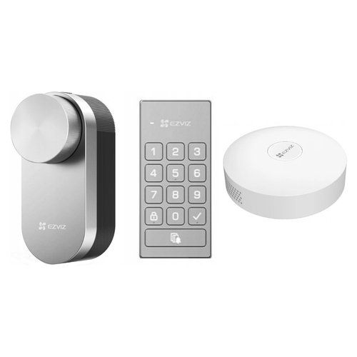 Ezviz dl01 pro kit smart lock dl01 pro + tastierino dl01cp + a3 hub - EZDL01PROKITA3