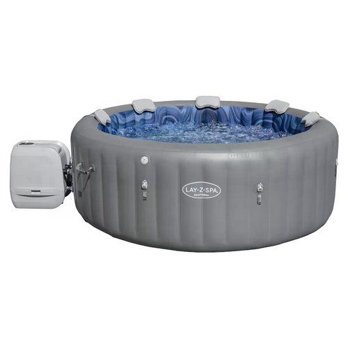 Piscina idromassaggio bestway 60075 lay z spa santorini gonfiabile gri