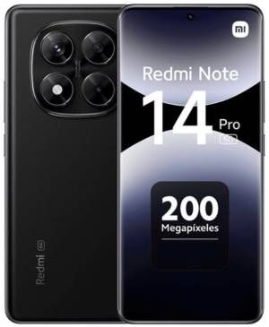 Xiaomi redmi note 14 pro 5g midnight black 6.67 8gb/256gb - XIREDN14PRO5GN