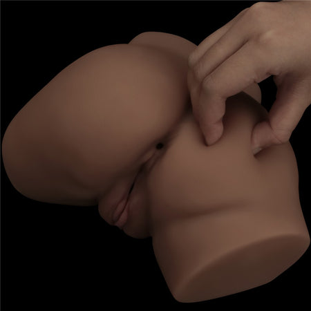 Masturbatore maschile ano vagina morbida vibrante con vibrazione e mutandine BITCH