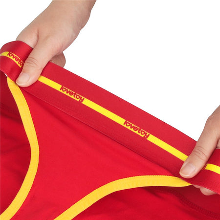 Mutandina con scritta sexy stampata e vibratore indossabile Taglia XS-S