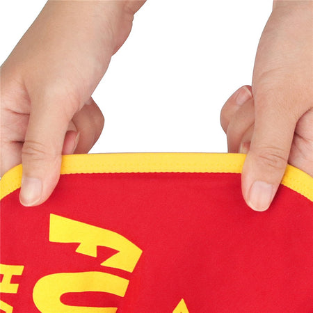 Mutandina con scritta sexy stampata e vibratore indossabile Taglia L-M