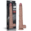 LOVETOY Pene dildo gigante in silicone a doppia densità XXL color carne cm 40