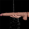 LOVETOY Pene dildo gigante in silicone a doppia densità XXL color carne cm 40