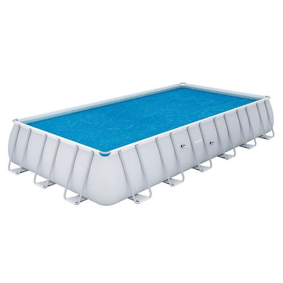 Telo galleggiante solare copertura termica per piscina rettangolare 732 x 366 cm