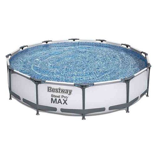 Bestway steel pro 56416 piscina fuori terra piscina con bordi piscina rotonda 6473 l blu - 56416 3
