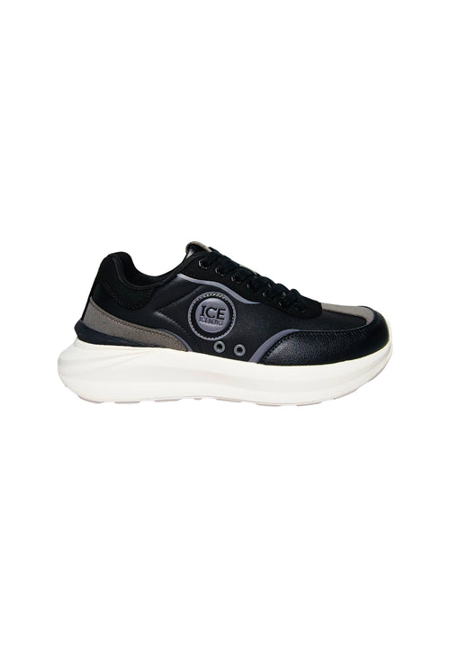 ICEBERG Scarpe Adulto unisex Iceberg Sneakers silhouette sportiva, dettagli multicolor black. da uomo