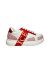 ICEBERG Scarpe Adulto unisex Iceberg Sneakers alte multicolor red. Fascia laterale con brand logo. da uomo