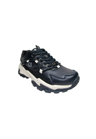 ICEBERG Scarpe Adulto unisex Iceberg Sneakers sportiva. Tomaia in pelle, inserti in camoscio. da uomo