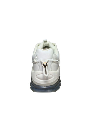 ICEBERG Scarpe Adulto unisex Iceberg Sneakers sportiva. Tomaia in pelle, inserti in camoscio. Total white. da uomo