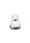 ICEBERG Scarpe Adulto unisex Iceberg Sneakers sportiva. Tomaia in pelle, inserti in camoscio. Total white. da uomo
