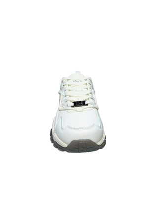 ICEBERG Scarpe Adulto unisex Iceberg Sneakers sportiva. Tomaia in pelle, inserti in camoscio. Total white. da uomo