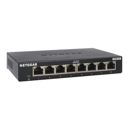 8-PORT GB ETHERNET UNMGD