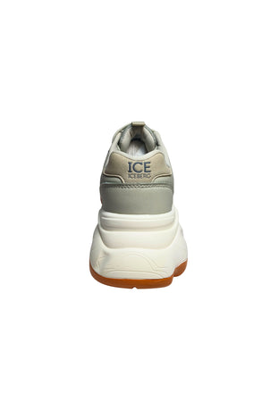ICEBERG Scarpe Adulto unisex Iceberg Sneakers sportiva color beige . Logo laterale, chiusura lacci. da uomo