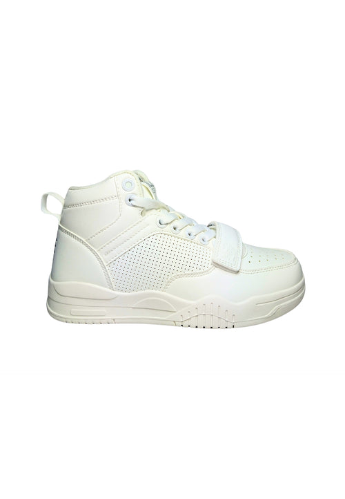 ICEBERG Scarpe Adulto unisex Iceberg Colore Total White. Tomaia in pelle, dettagli traforati, chiusura con lacci, cinturino in velcro aggiuntivo. da uomo