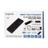 Box Esterno USB3.1 Gen 2 per SSD SATA M.2