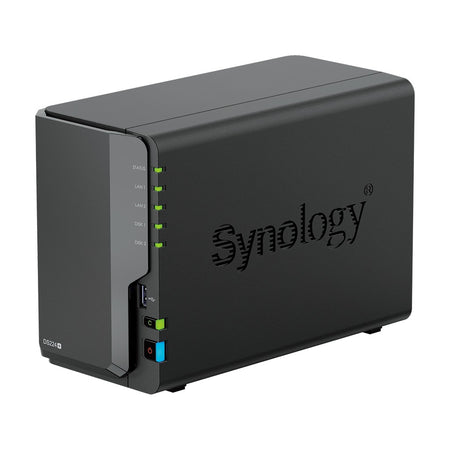 NAS DS224+ Synology Tower 2Bay 2.5"/3.5" SSD/HDD Intel Celeron J4125 2GB DDR4 (up to 6GB)