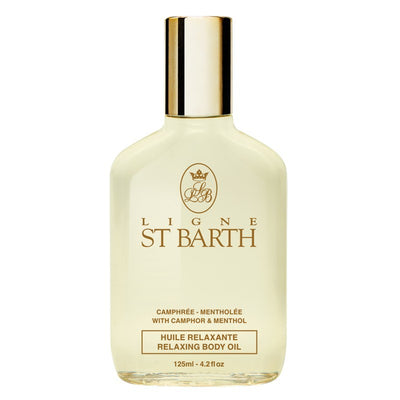LIGNE ST BARTH Huile Relaxante Camphor & Menthol Olio Corpo/Massaggio 125 ml Nuo