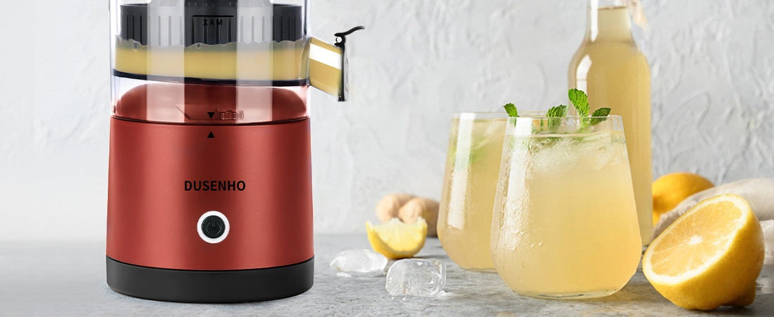 Spremiagrumi Elettrico Portatile USB 45W -70 Decibel Con Spazzola per La Pulizia