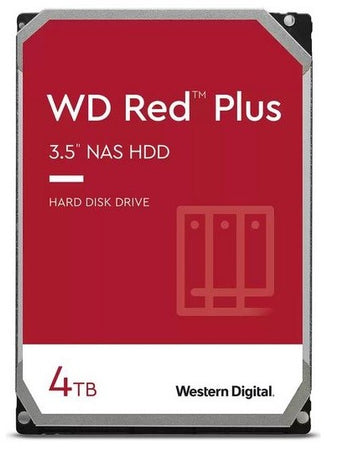 WESTERN DIGITAL HDD RED PLUS 4TB 3,5" 5400RPM SATA 6GB/S BUFFER 256MB