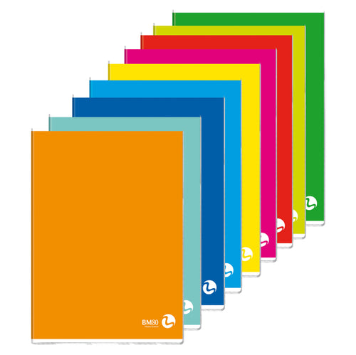 Maxiquaderno A4 80Gr 80Fg+1 Rigo Di 1A Color 80 Basic Bm