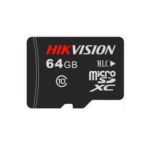 Sd card hikvision serie p 64gb supporta: lifetime warning, healthy monitoring, read/write lock - hs-tf-p1(std)/64g