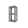 Hikvision cornice 2 moduli da parete intercom plastica nero - ds-kd-acw2
