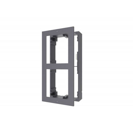 Hikvision cornice 2 moduli da parete intercom plastica nero - ds-kd-acw2