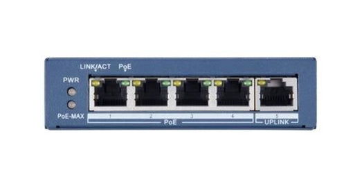4 poe 1000m + 1 1000m - DS-3E0505P-E