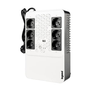 LEGRAND KEOR MULTIPLUG 600VA (310081) - UPS LINE INTERACTIVE - 6 PRESE SHUKO - AUTONOMIA 15 MINUTI