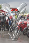 PARASERBATOIO ADESIVI 3D SUZUKI PROTEZIONE SERBATOIO MOTO GSXR GSX-R TRASPARENTE