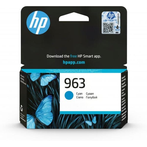 HP 963 CIANO (3JA23AE) - CARTUCCIA ORIGINALE