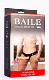 Strap on dildo indossabile cavo morbido da uomo per lui vibrante con vibrazione cm 18 x 4