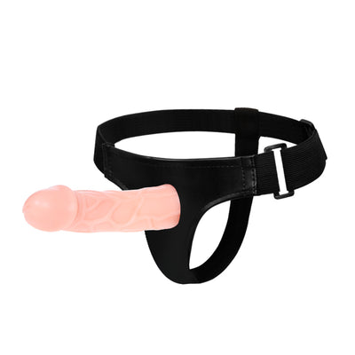Strap on da uomo dildo indossabile cavo non vibrante con mutandina regolabile