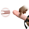 Strap on da uomo dildo indossabile cavo non vibrante con mutandina regolabile