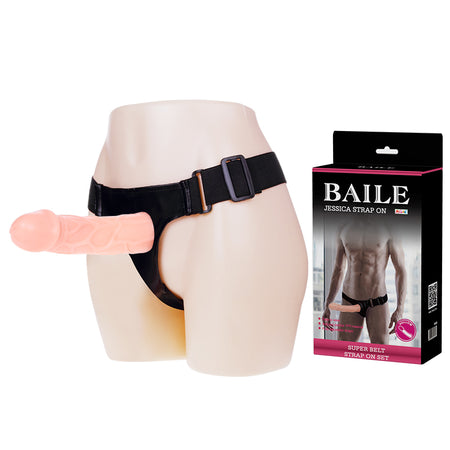 Strap on da uomo dildo indossabile cavo non vibrante con mutandina regolabile