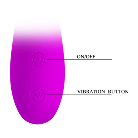 Pretty love Paul massaggiatore intimo femminile vibratore in silicone con 12 funzioni di vibrazione