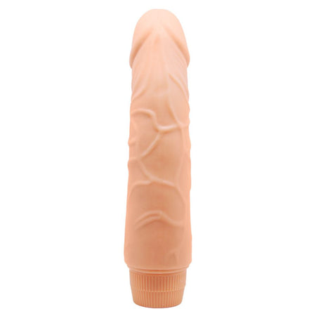 BAILE VIBRATORE REALISTICO ANALE VAGINALE ECONOMICO IN MORBIDO TPR 19,5 CM