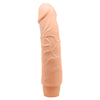 BAILE VIBRATORE REALISTICO ANALE VAGINALE ECONOMICO IN MORBIDO TPR 19,5 CM