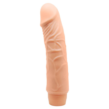 BAILE VIBRATORE REALISTICO ANALE VAGINALE ECONOMICO IN MORBIDO TPR 19,5 CM