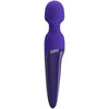Pretty love massaggiatore in silicone viola auto riscaldante ricaricabile USB