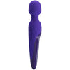 Pretty love massaggiatore in silicone viola auto riscaldante ricaricabile USB