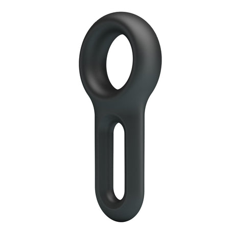 Crazy Bull Oniel Super Soft Silicone Ring anello fallico elastico in silicone nero