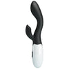 Pretty Love Brighty vibratore rabbit in silicone nero silenzioso 30 funzioni cm 20 x 3