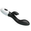 Pretty Love Brighty vibratore rabbit in silicone nero silenzioso 30 funzioni cm 20 x 3