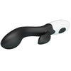 Pretty Love Brighty vibratore rabbit in silicone nero silenzioso 30 funzioni cm 20 x 3